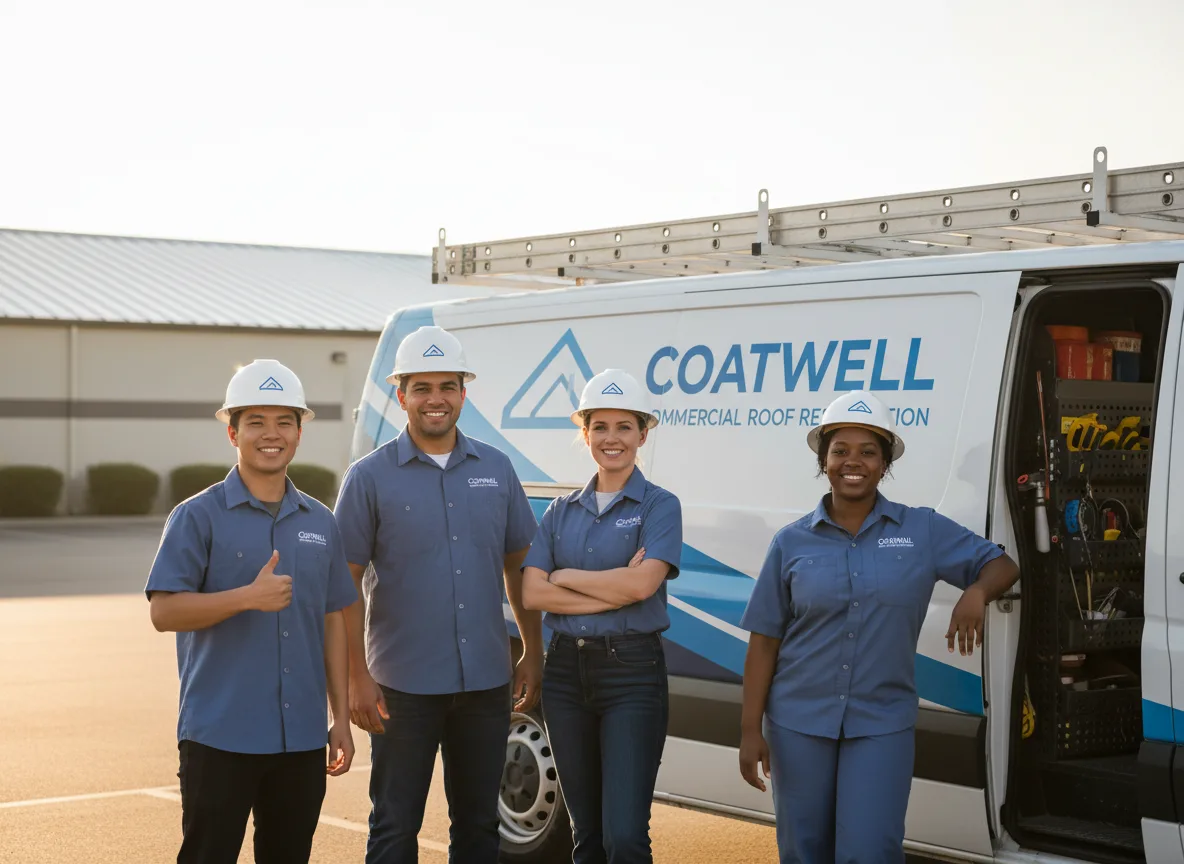 Commercial roof coating company in Westfield, NC